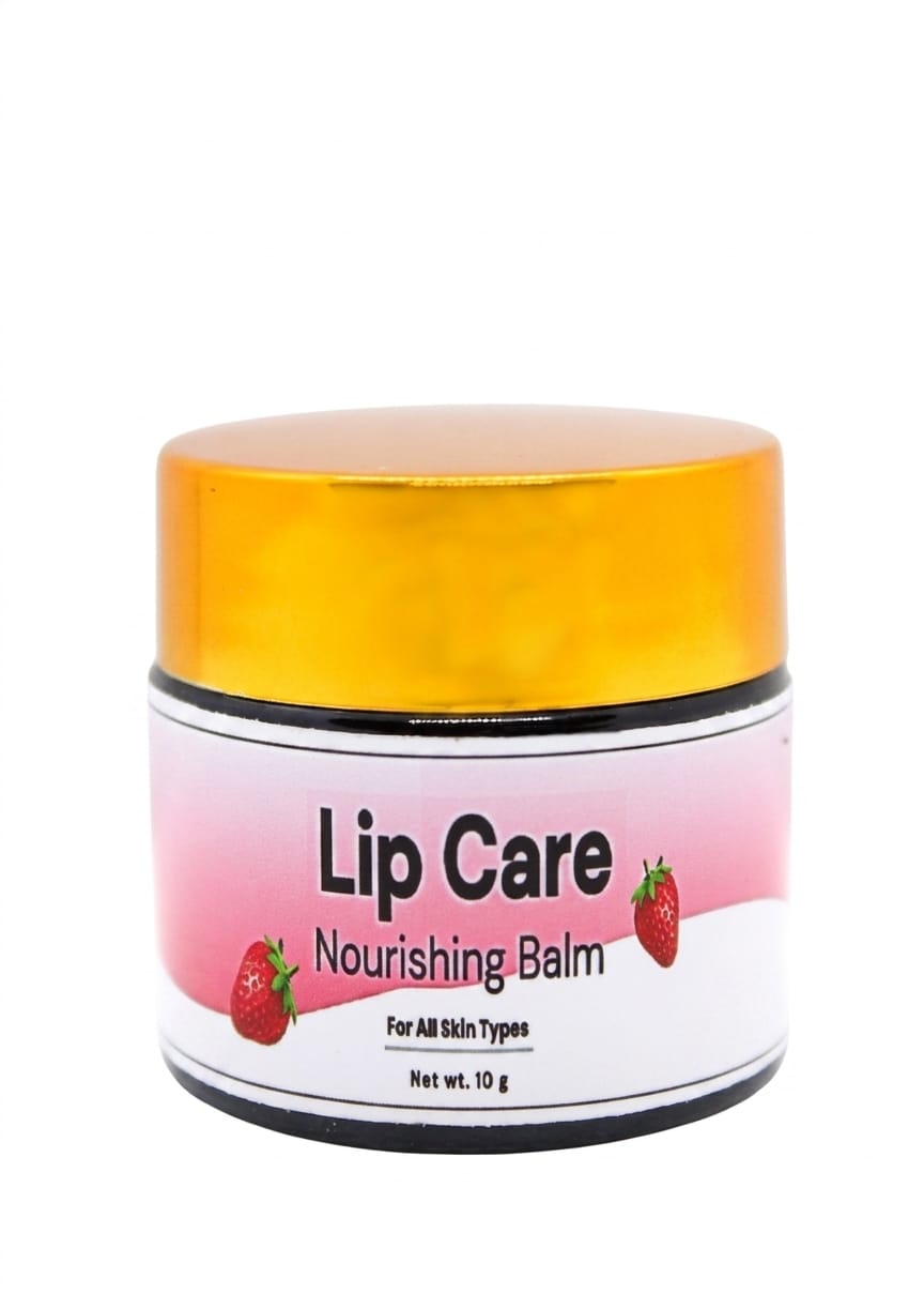 Lip Care Nourishing Balm - Strawberry Hydrating & Softening Lip Butter (10g)