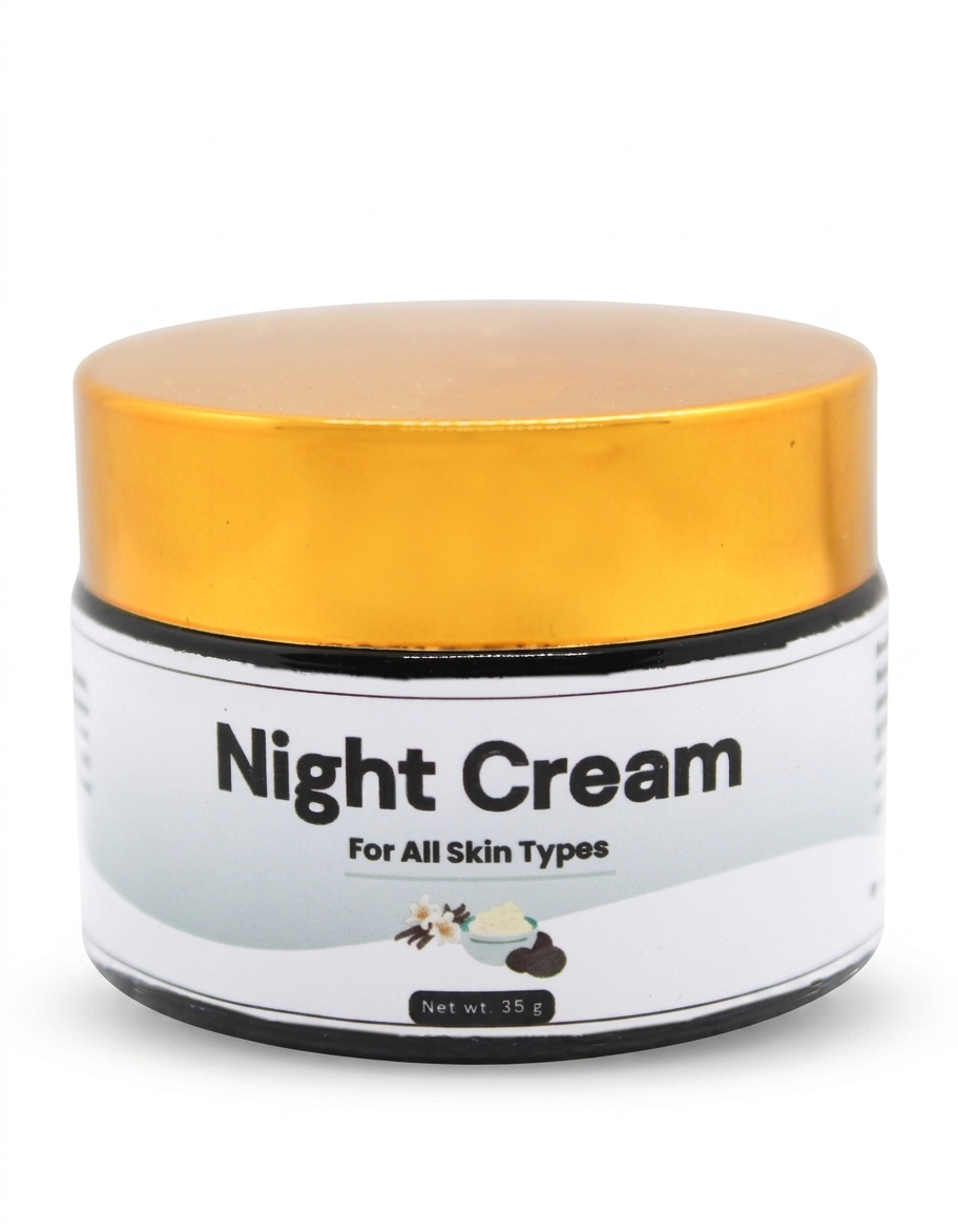 Night Cream – Brightening & Hydrating Face Cream (35g)