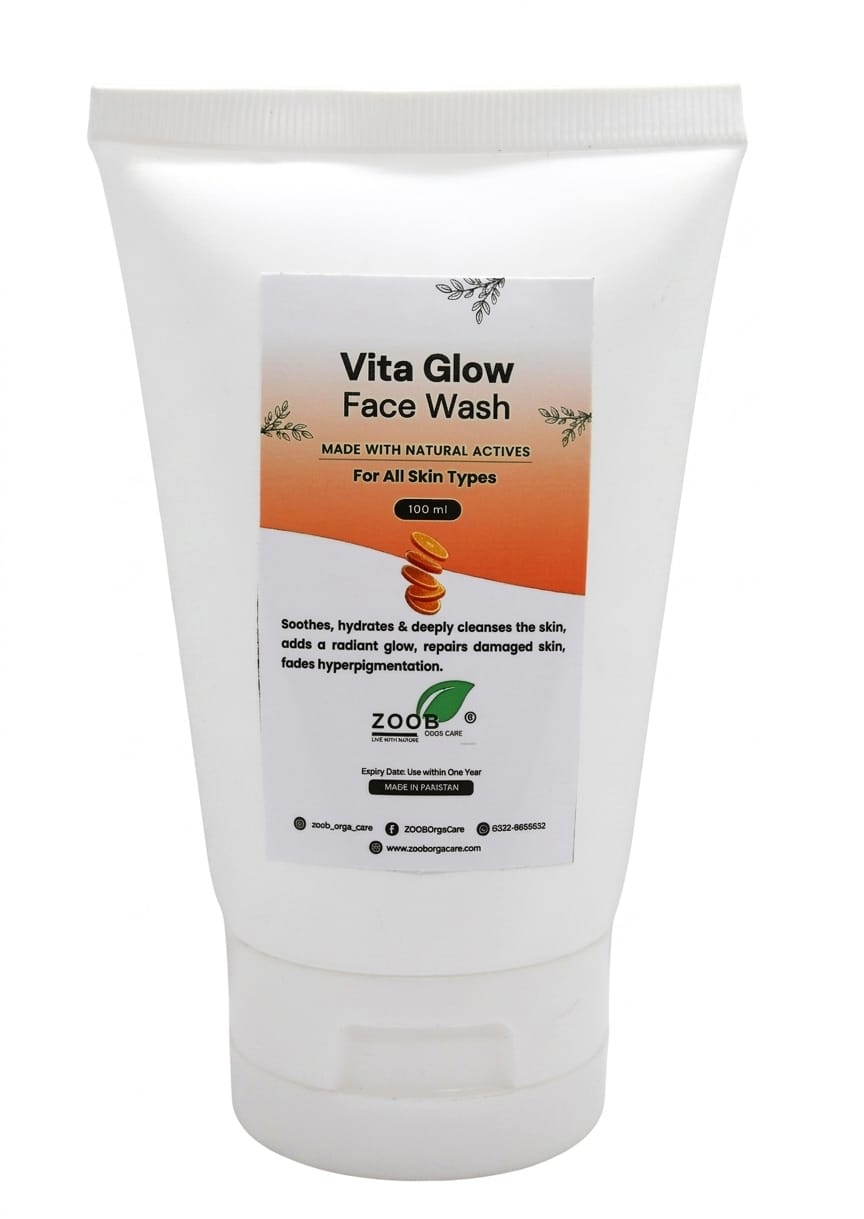 Vita Glow Face Wash – Brightening & Hydrating Cleanser